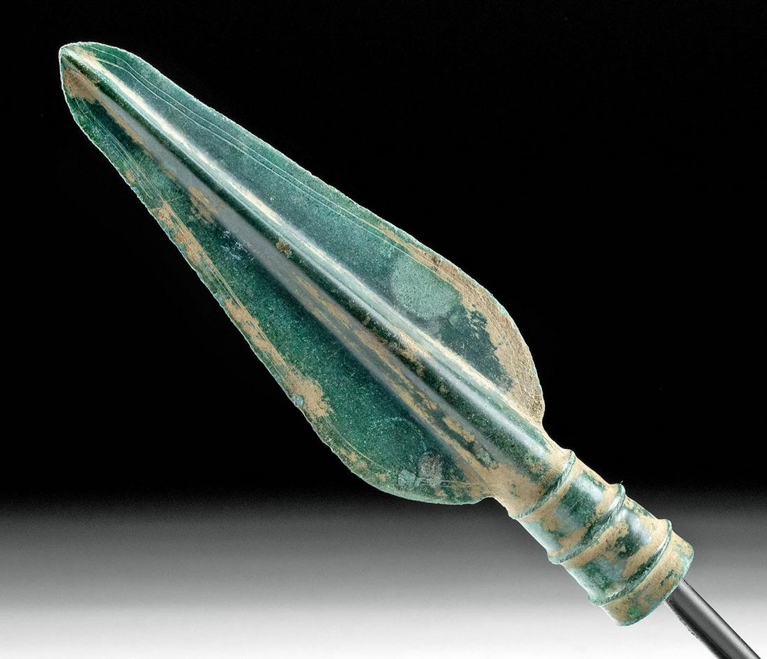 Choice Hallstatt Bronze Socketed Spear Tip (1 of 3)