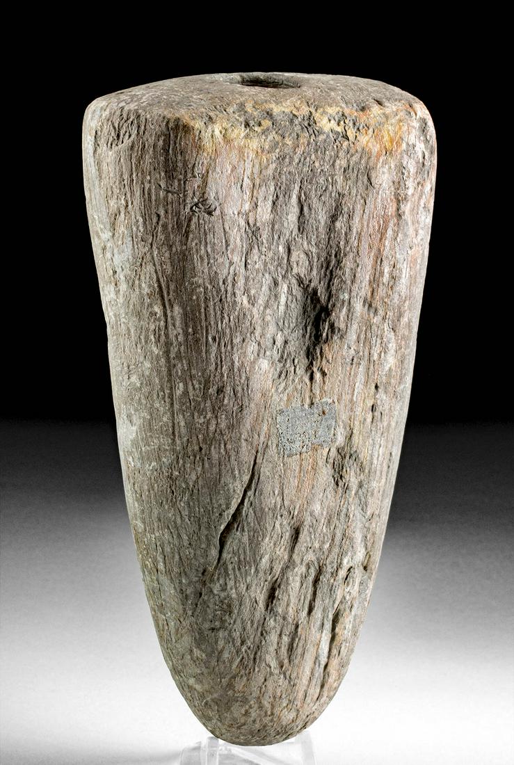 Archaic Eastern Woodland Stone Pipe w/ Cavity (1 of 5)