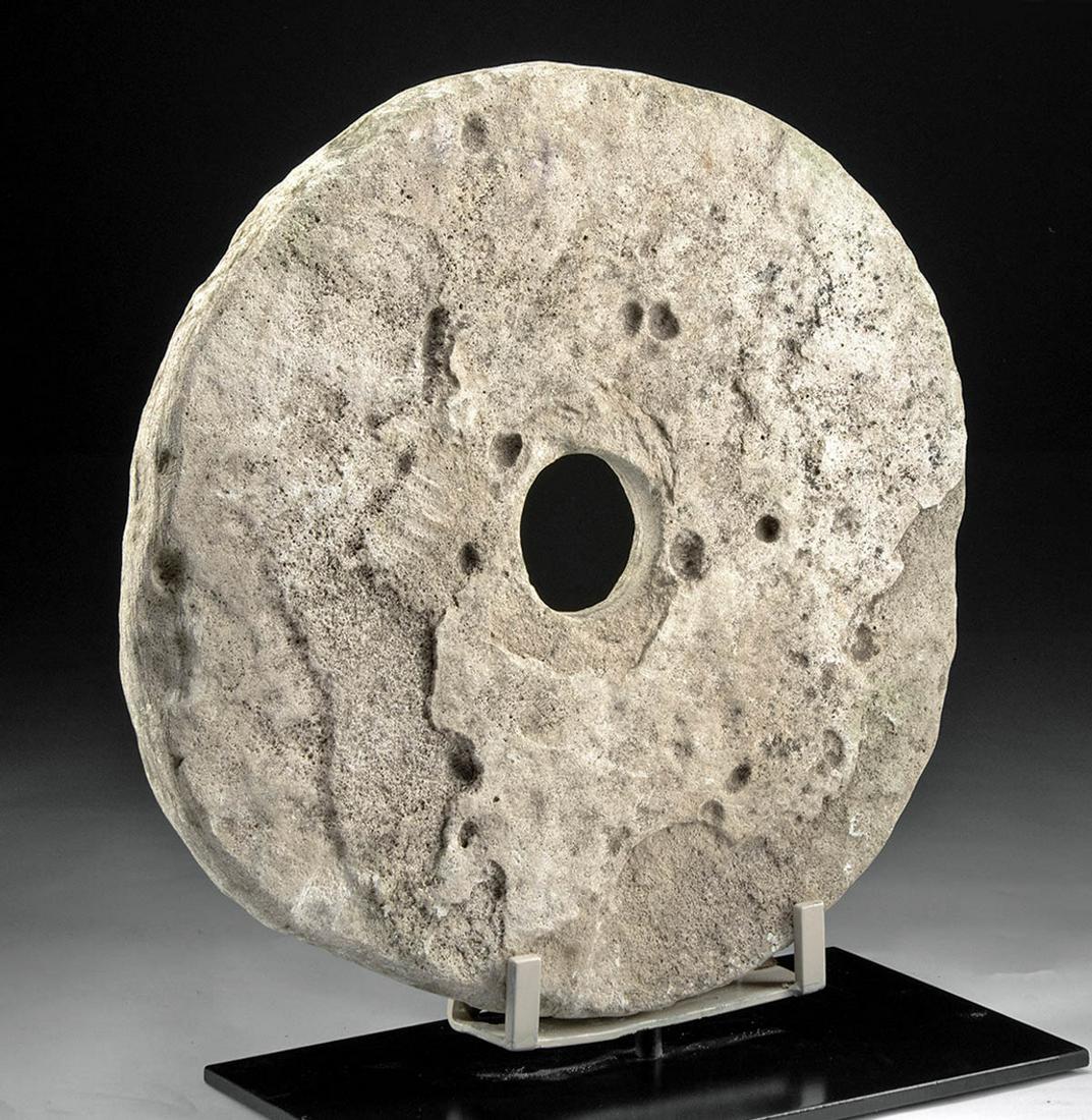 19th C. Caroline Islands Yap Limestone Rai Currency (1 of 3)