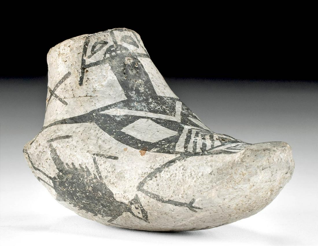 Rare Anasazi Mesa Verde Pottery Duck Slipper Vessel (1 of 4)