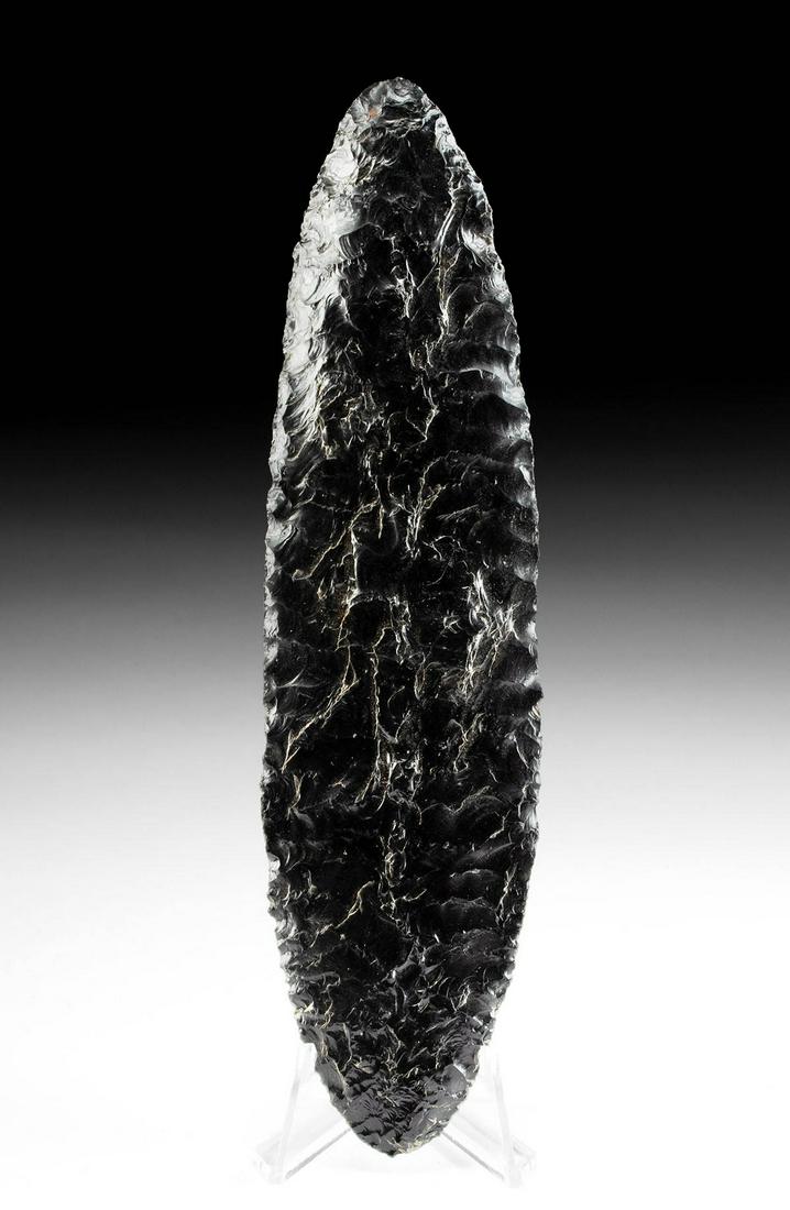 Large Native American Oregon Obsidian Blade (1 of 2)