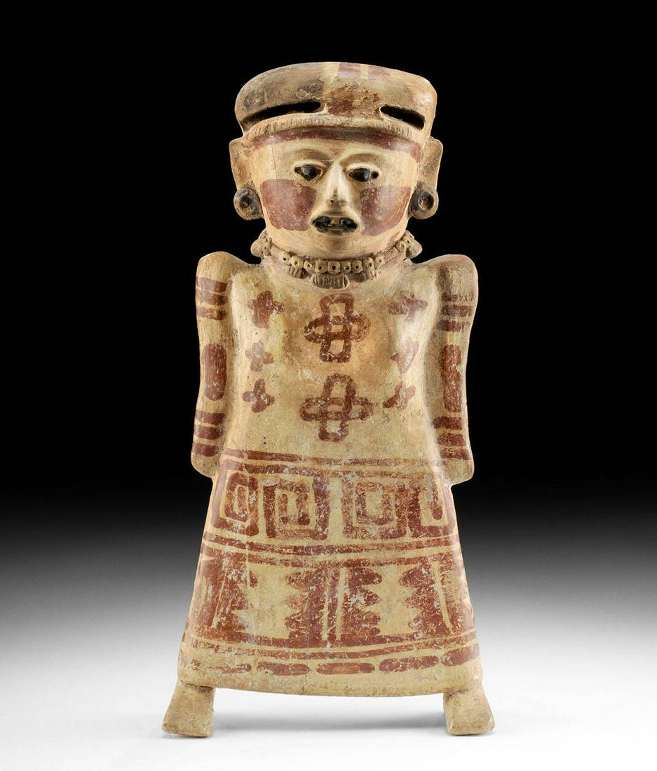Veracruz El Faisan Pottery Standing Female Figure (1 of 3)