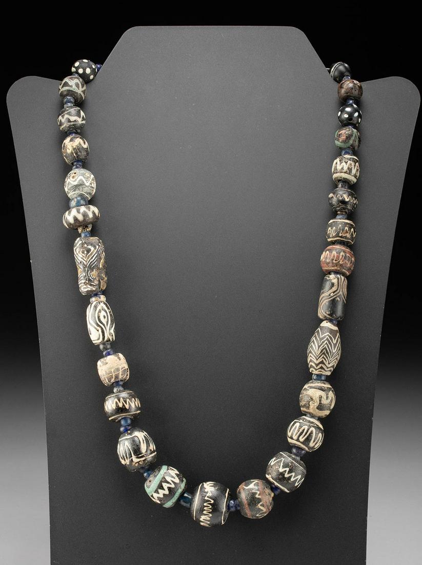 Necklace w/ Ancient Roman Glass Millefiori Beads (1 of 4)