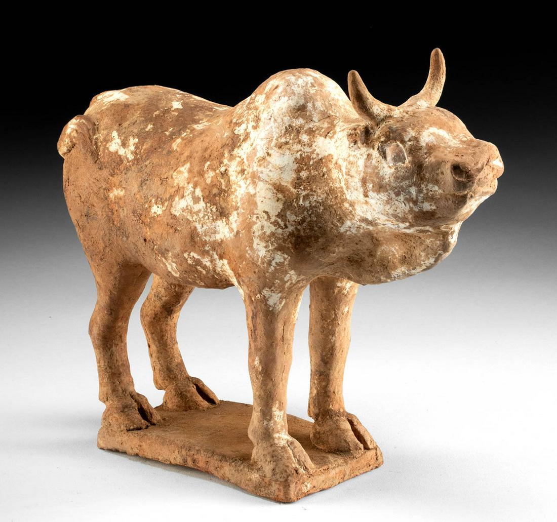 Chinese Han Dynasty Pottery Bull, TL Tested (1 of 3)