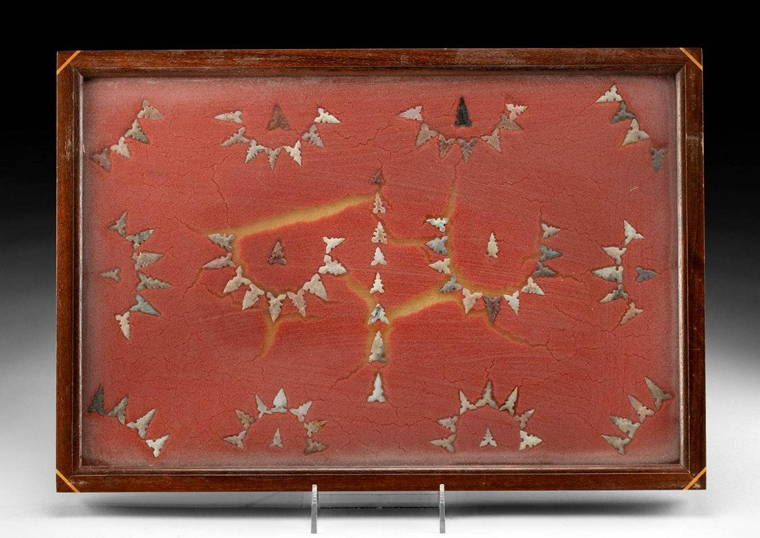 91 Prehistoric Native American Stone "Bird Points" (1 of 2)