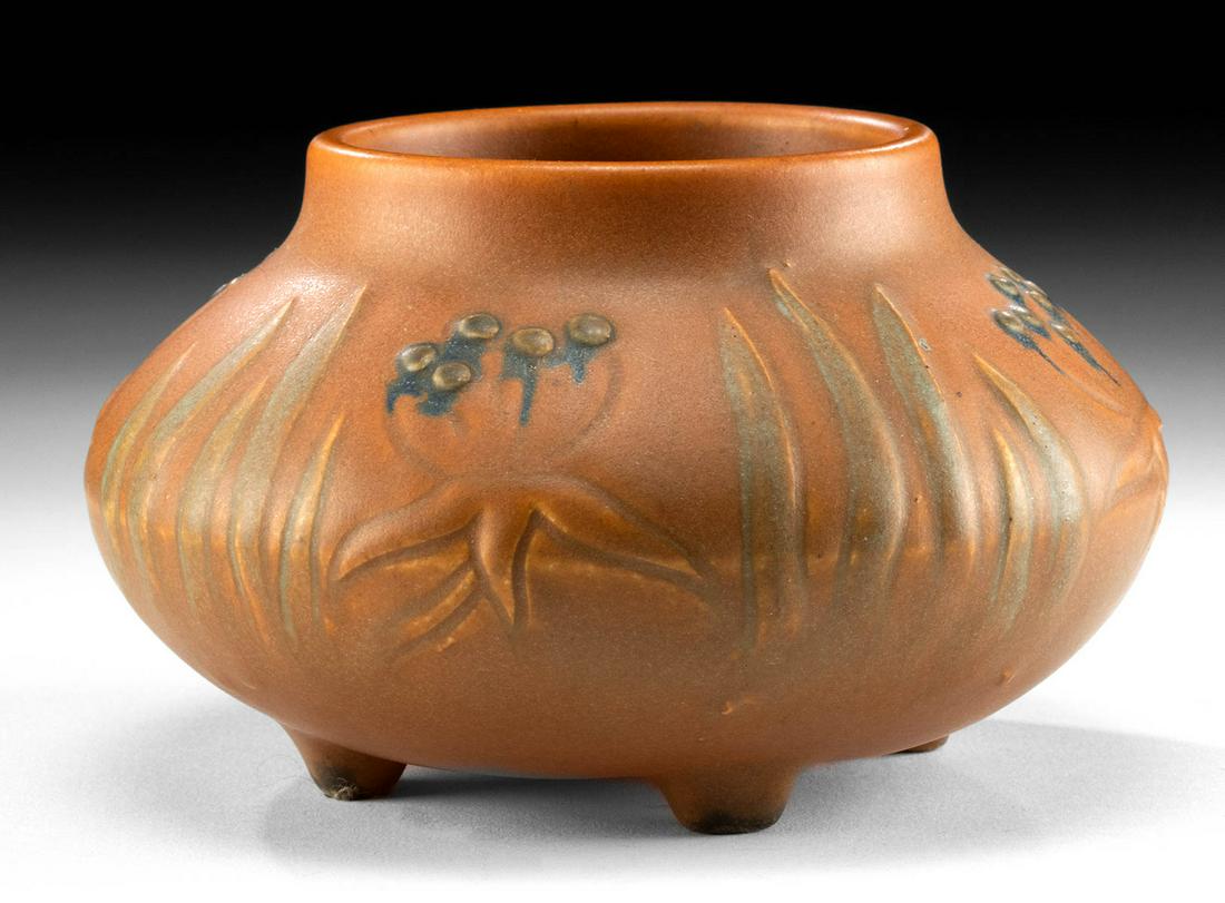 Signed William Hentschel Rookwood Pottery Jar (1910) (1 of 5)