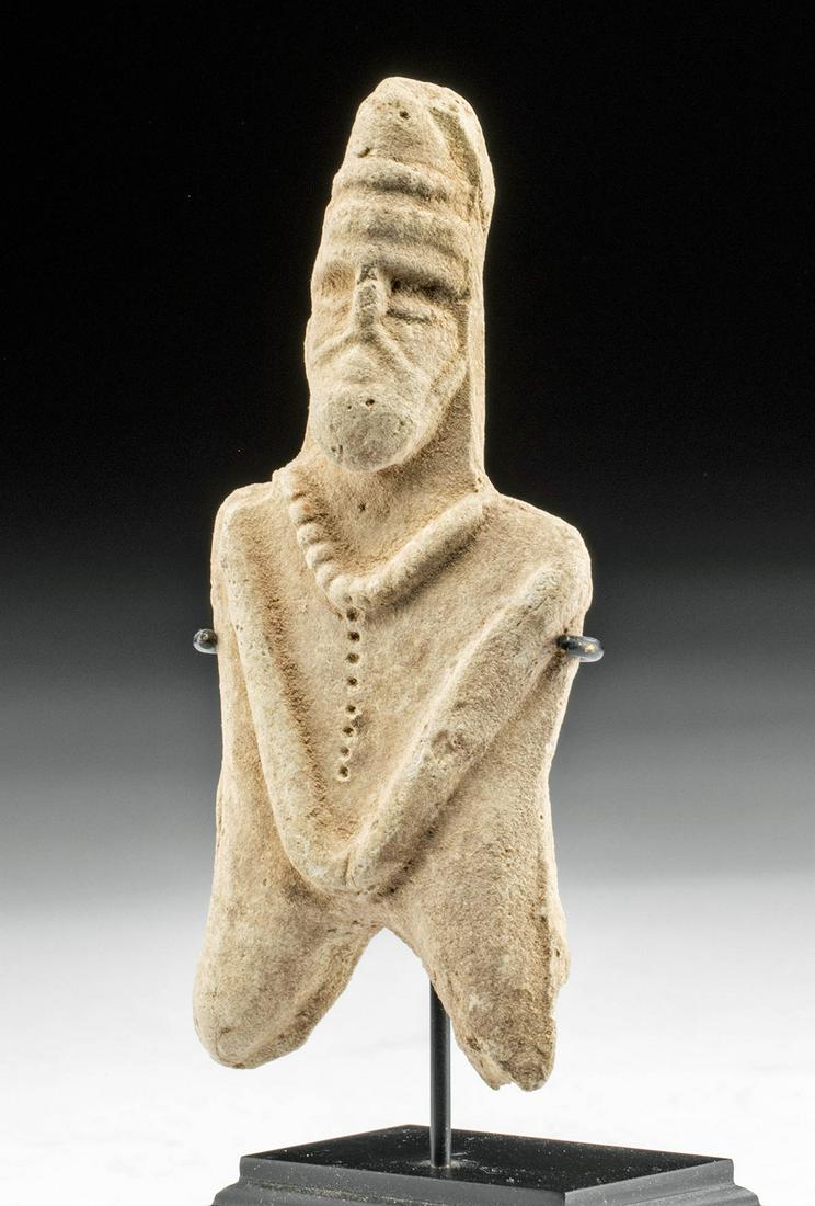 Anatolian Pottery Figure of a Standing Male (1 of 4)
