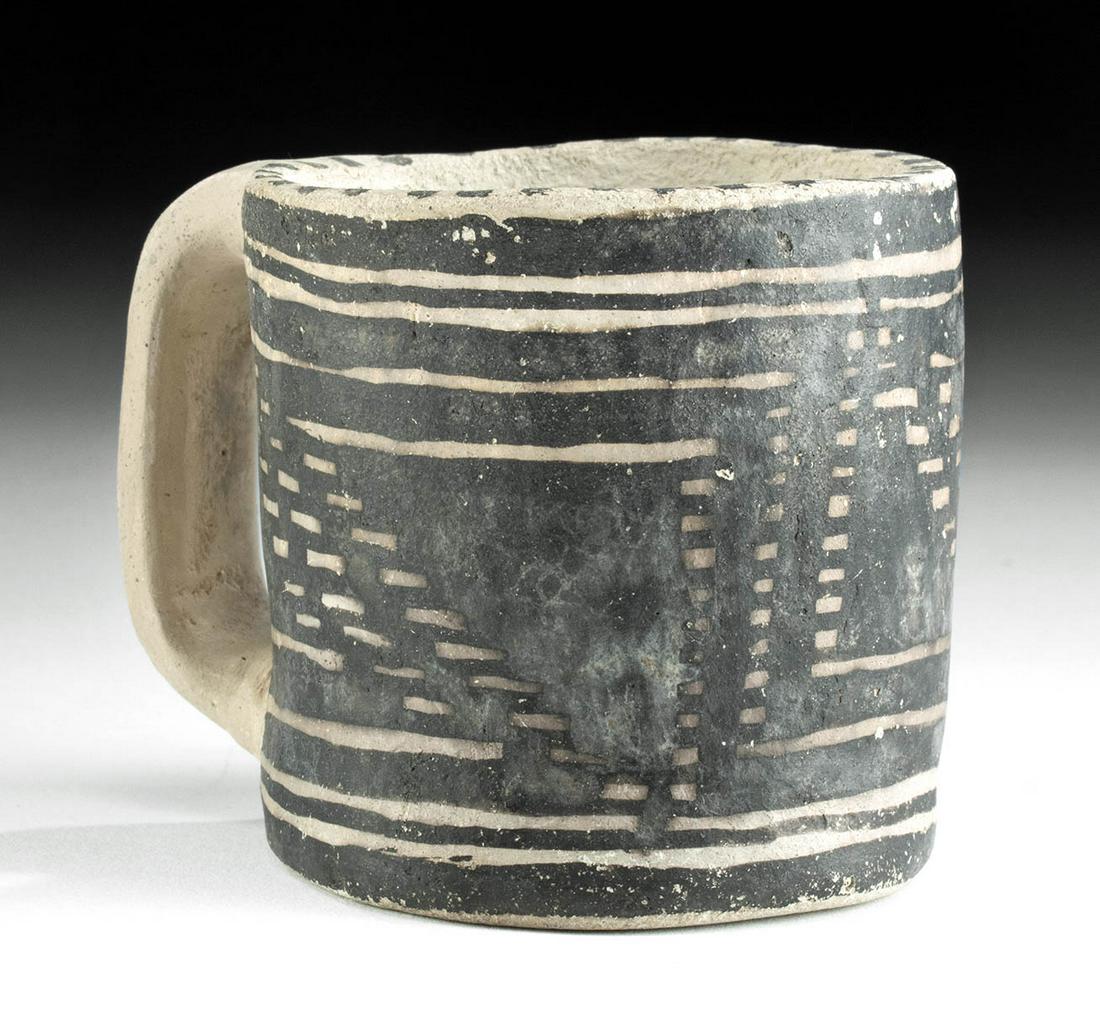 Prehistoric Anasazi Mesa Verde Black on White Mug (1 of 4)