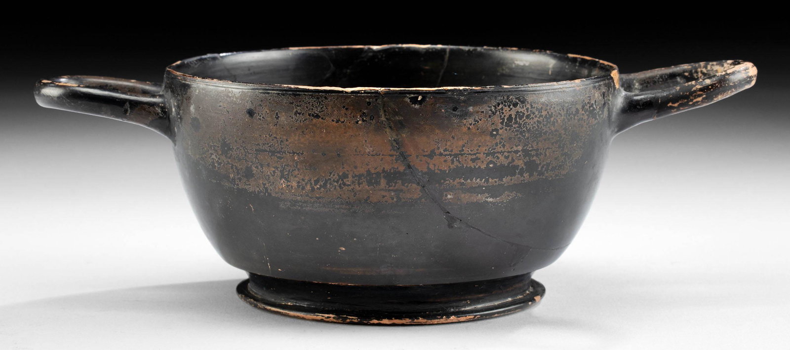 Greek Attic Blackware Skyphos (1 of 5)