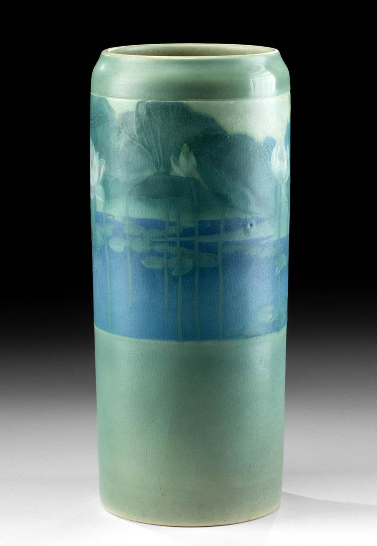 Signed Kataro Shirayamadani Rookwood Pottery Vase (1 of 6)