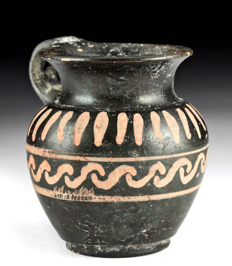 Miniature Greek Xenon Pottery Olpe (1 of 6)
