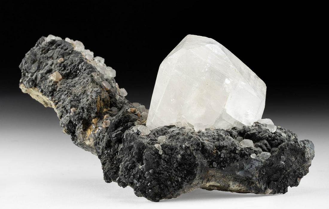 North American Calcite Crystals on Sphalerite Matrix (1 of 4)