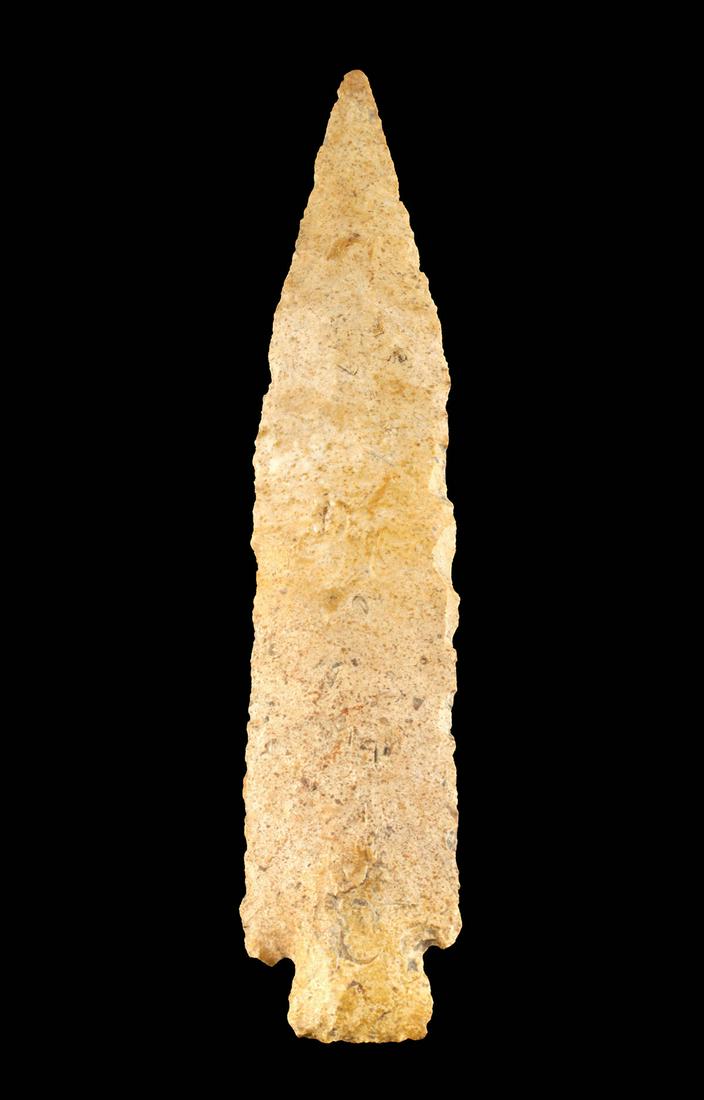 Native American Archaic Chert Spear Point Etley Type (1 of 2)