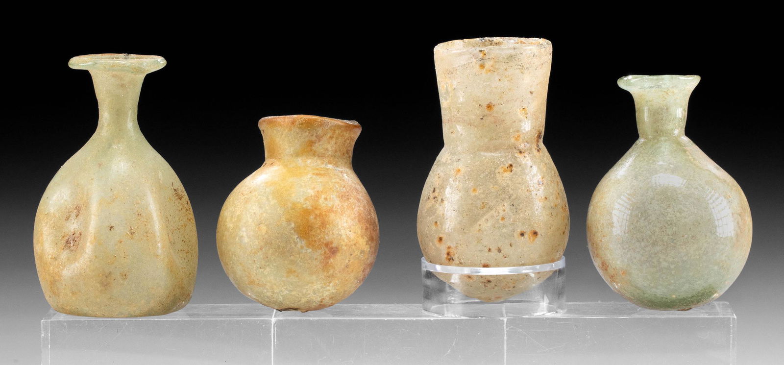 Miniature Roman Glass Jarlets (4 pcs) (1 of 3)