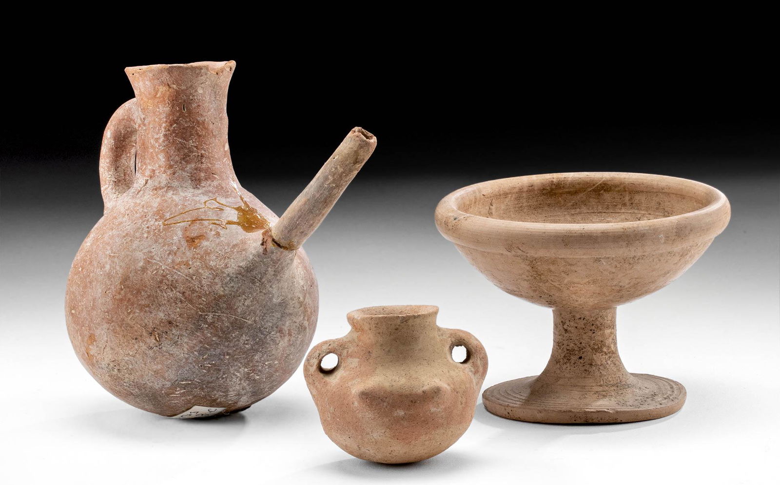 3 Ancient Vessels - Cypriot, Anatolian, Greek (1 of 4)