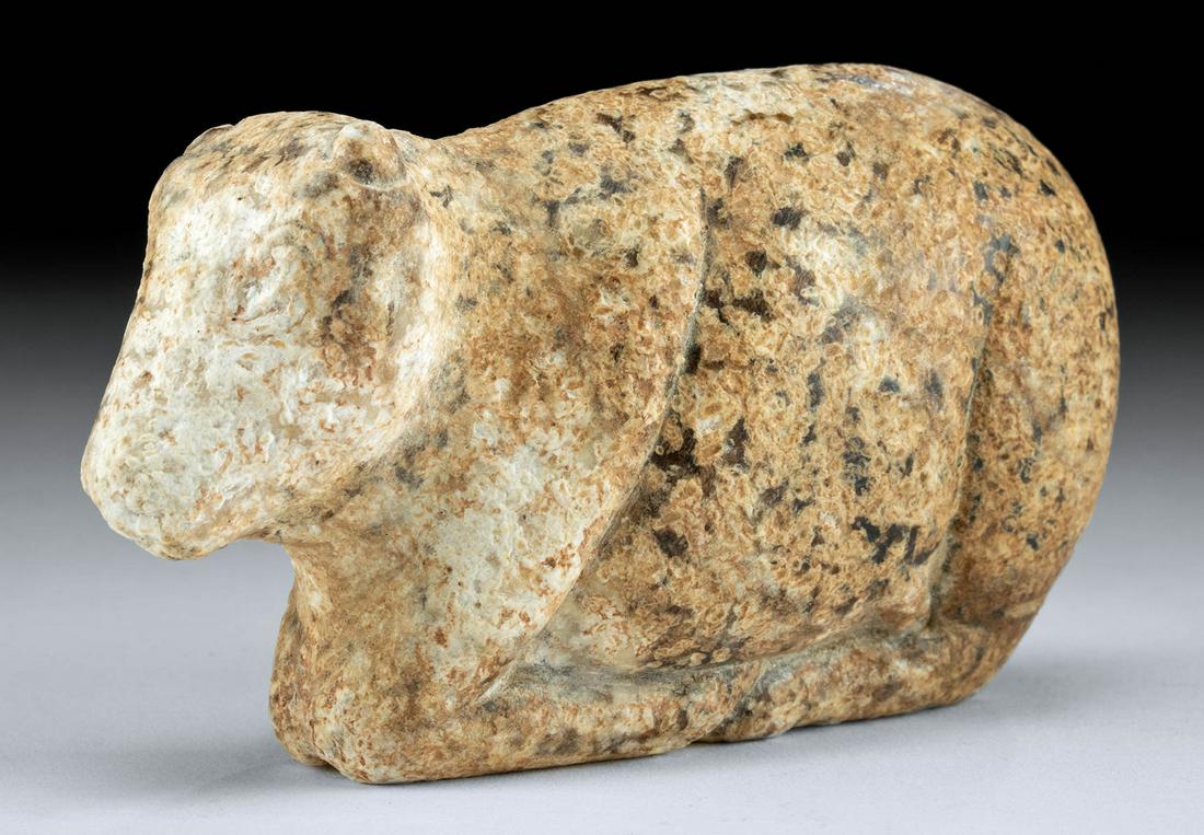 Ancient Mesopotamian Stone Cow Effigy Ninsun / Geme Sin (1 of 4)