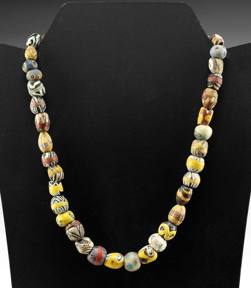 Roman & Phoenician Glass Bead Necklace (1 of 3)