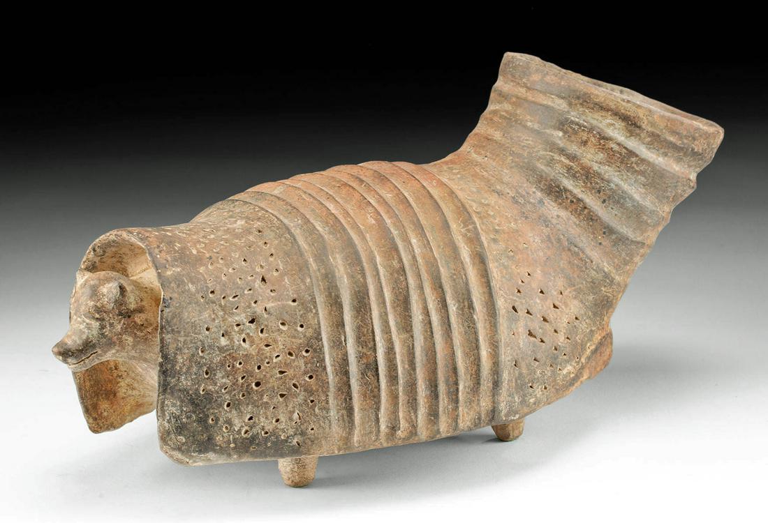 Rare Colima Pottery Armadillo Effigy Vessel (1 of 5)