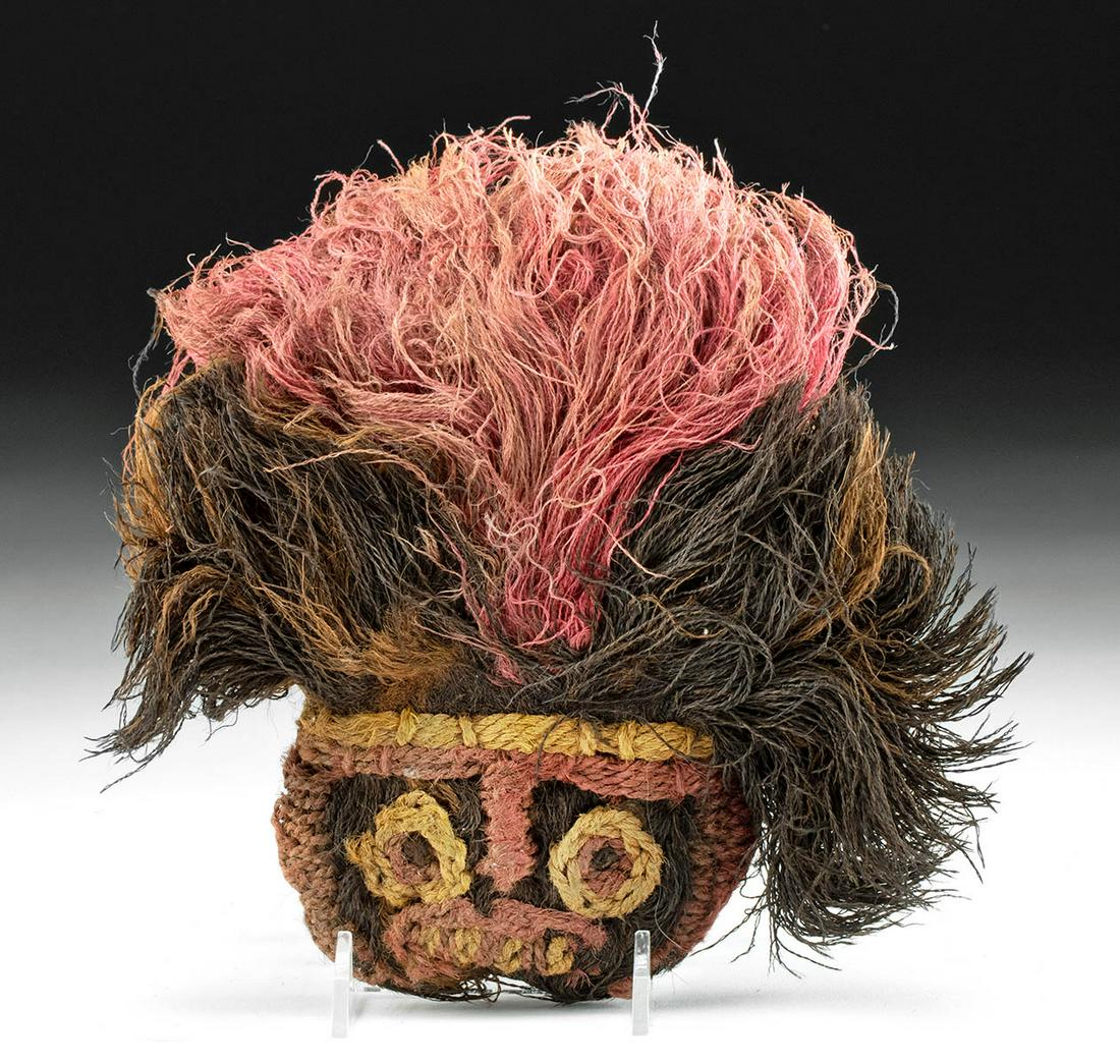 Chancay Textile Head Doll / Mummy Bundle, ex-Schmitt (1 of 3)