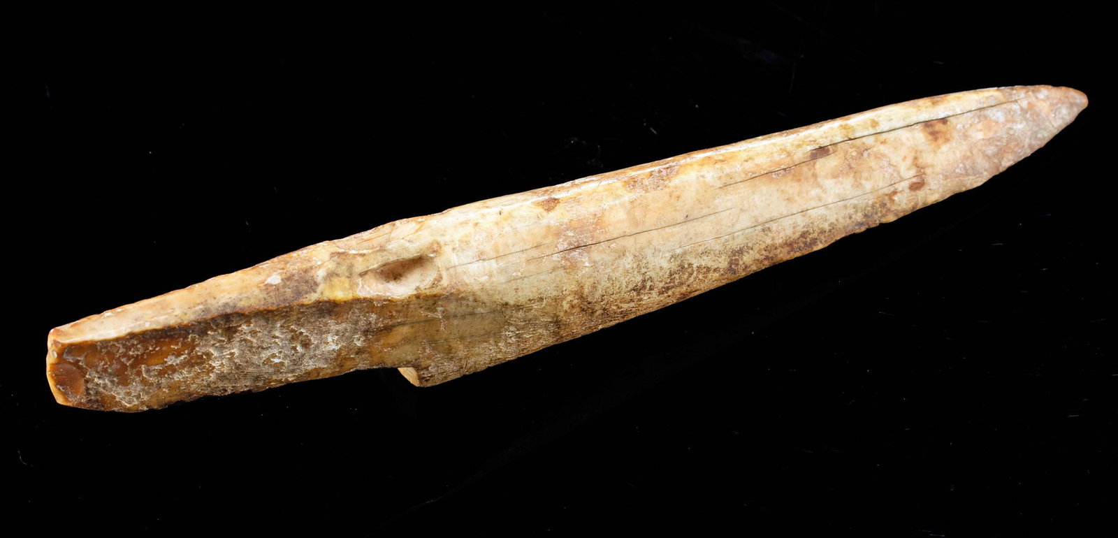 15th C. Alaskan Inuit Walrus Ivory Hunting Tool (1 of 3)