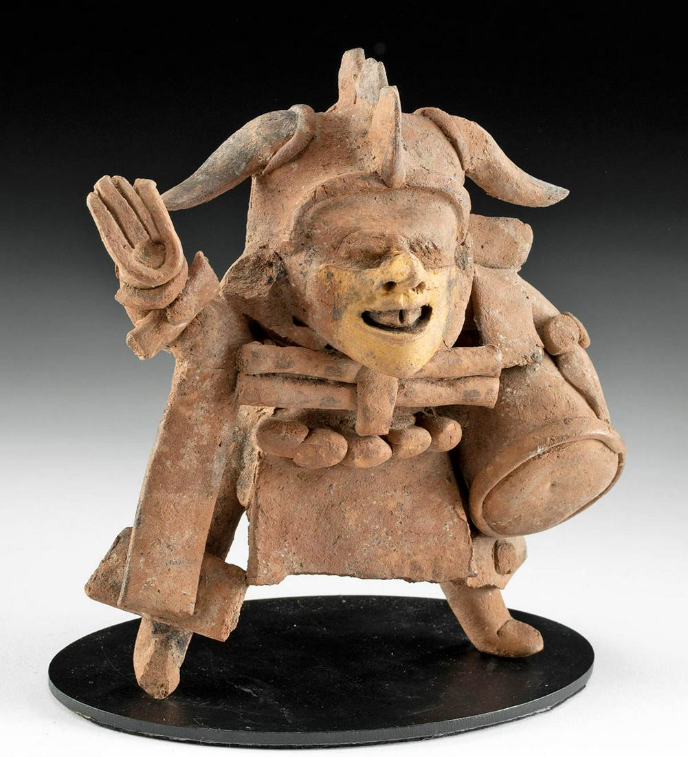 Dynamic Veracruz Figural Whistle of a Drummer (1 of 4)