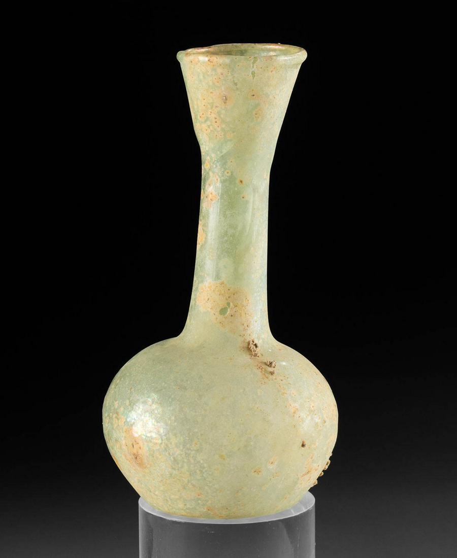 Roman Glass Flask w/ Long Neck (1 of 4)