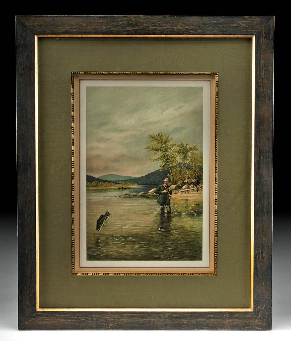 Sherman Denton "Fly Fishing for Black Bass" (1889) (1 of 4)