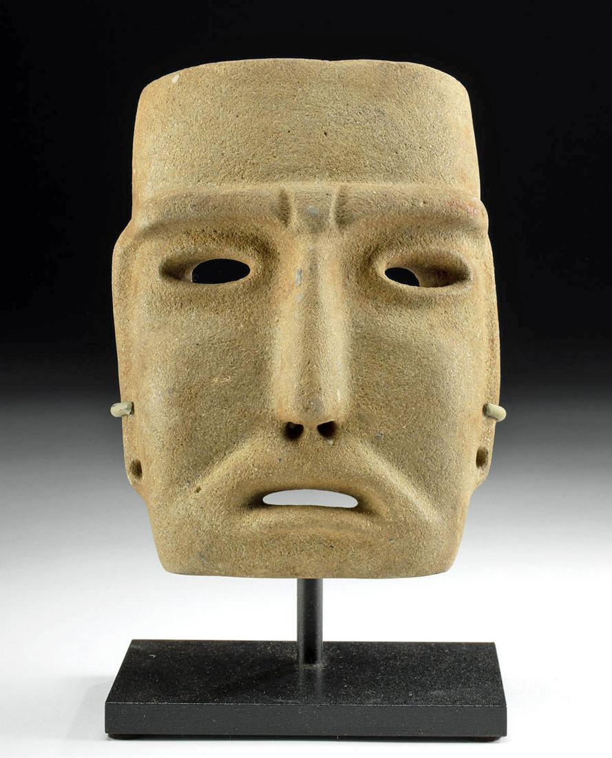 Superb Chontal Stone Face Mask (1 of 4)