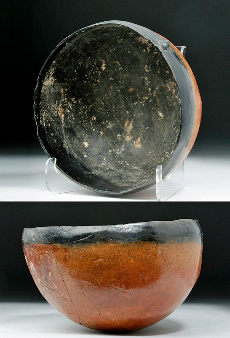Greek Cypriot Black Top Bowl (1 of 6)