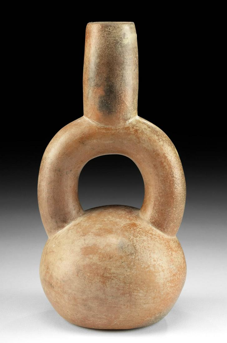 Chavin Cupisnique Pottery Stirrup Vessel (1 of 4)