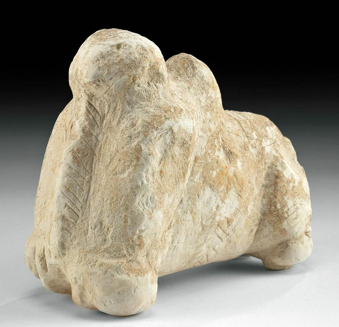 Mesopotamian Limestone Carving Zebu Bull (1 of 3)