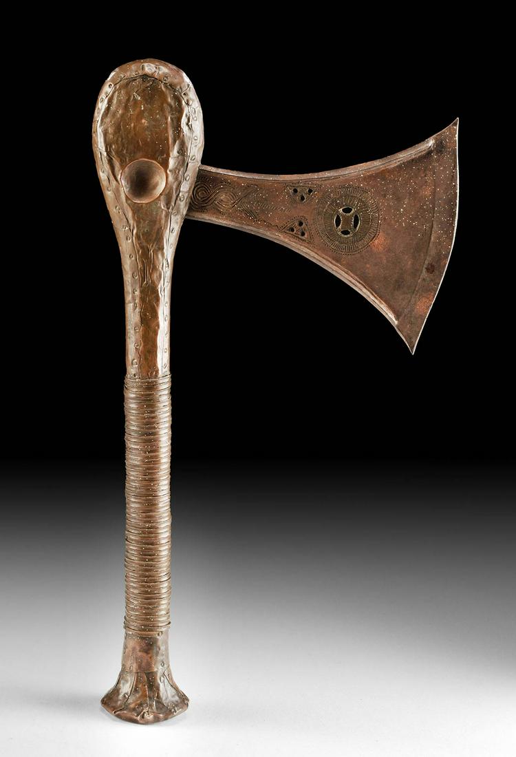 19th C. African Songye Prestige Axe (1 of 3)