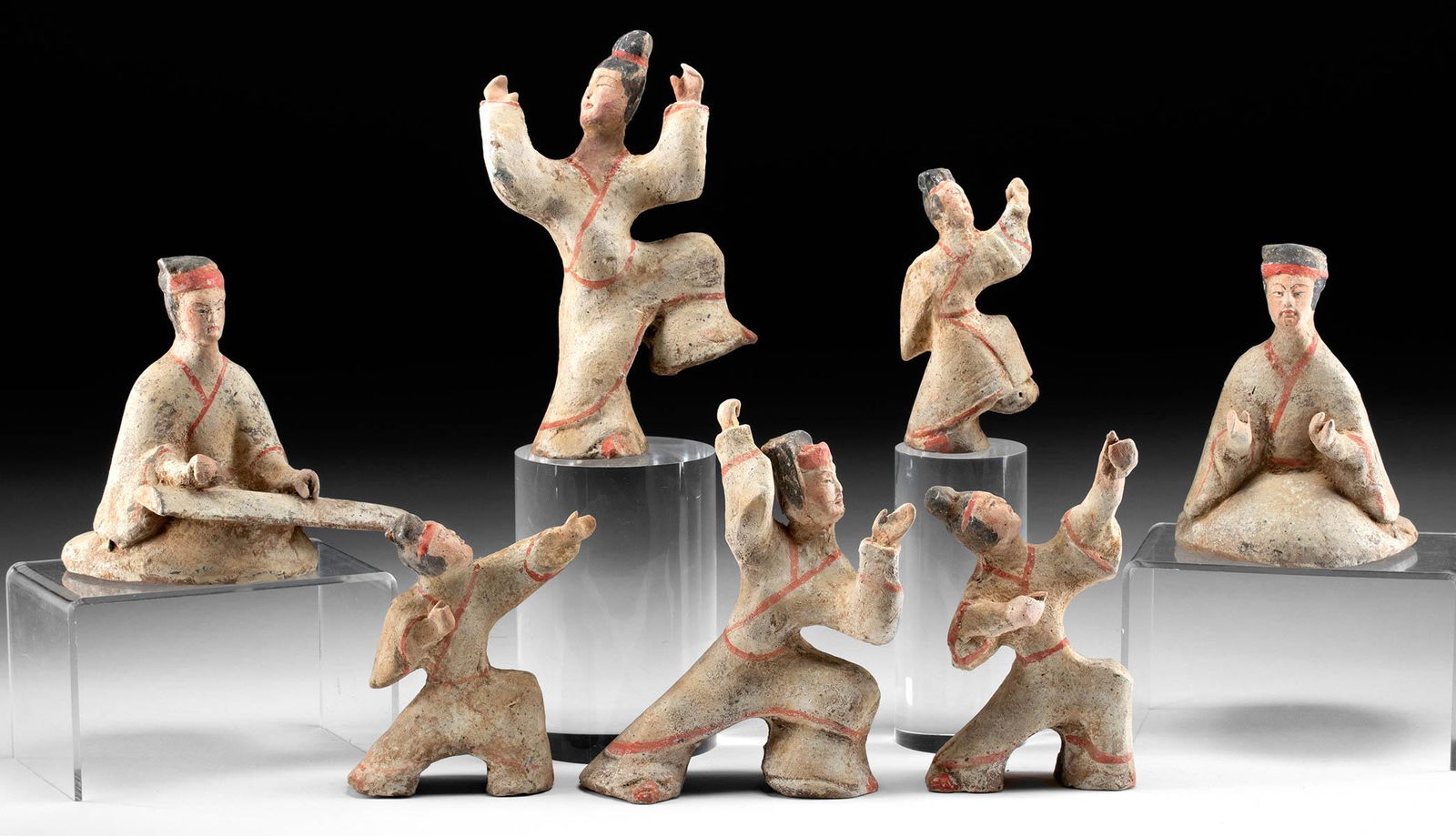 Chinese Han Dynasty - Musicians and Dancers (7) (1 of 3)