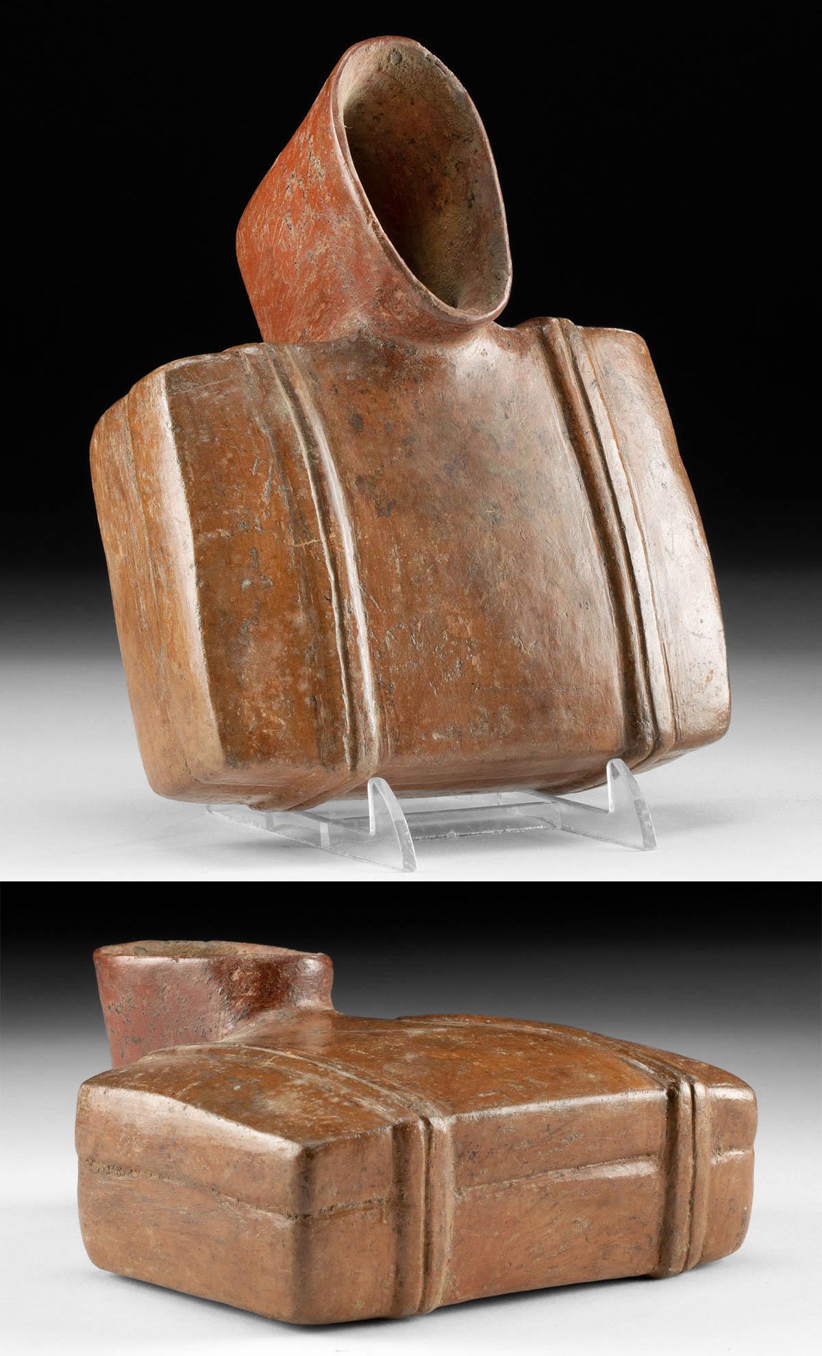 Rare Colima Redware Vessel, ex-Arte Primitivo (1 of 5)