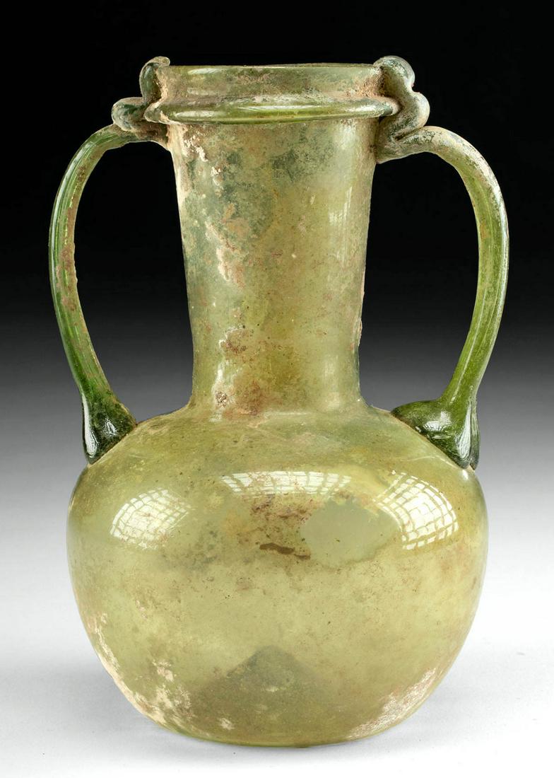 Exhibited Roman Glass Vessel Applied Handles (1 of 5)
