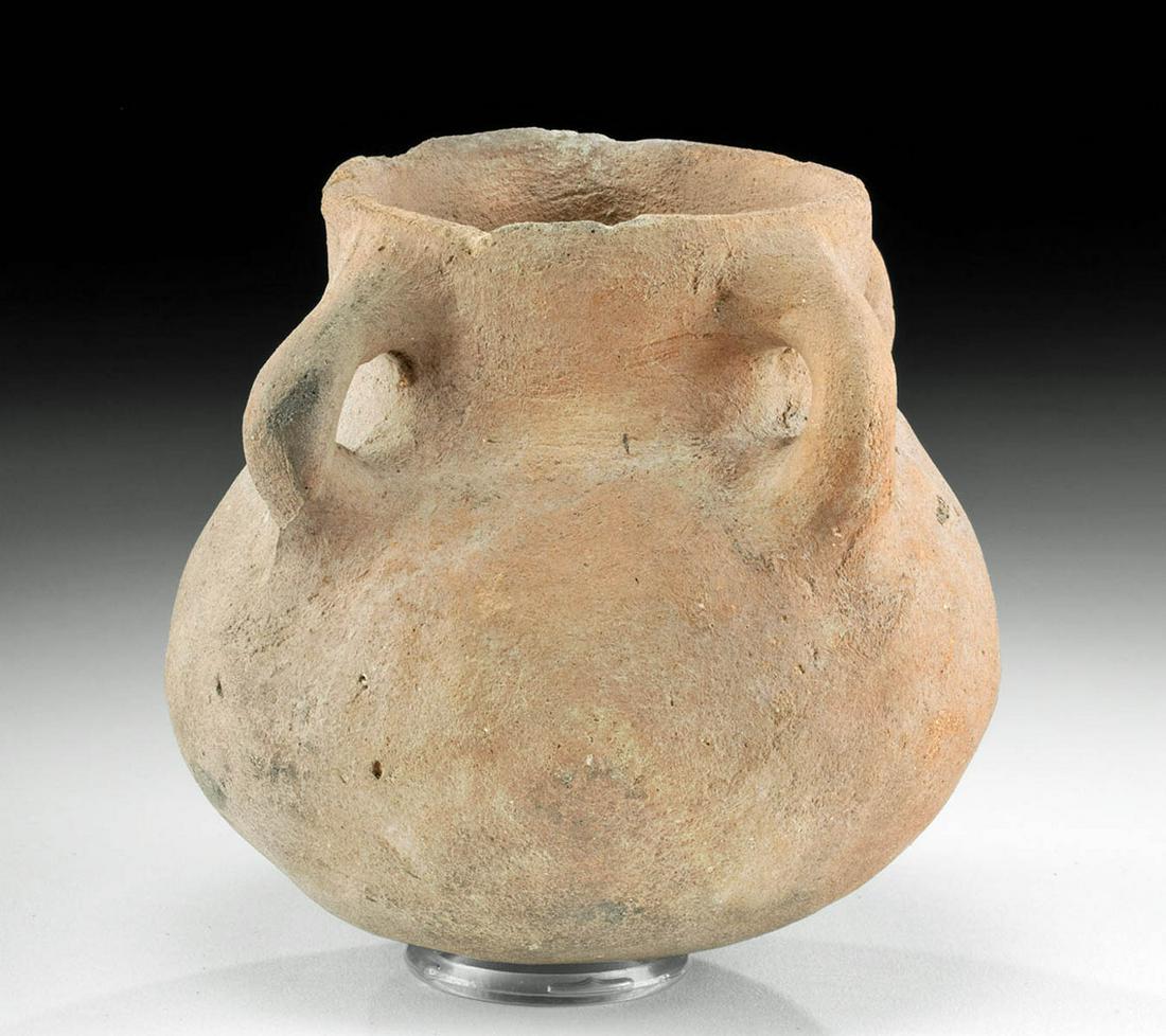 Maya Pottery Vessel w/ Handles (1 of 4)