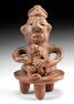 Costa Rican Pottery Seated Mother & Child