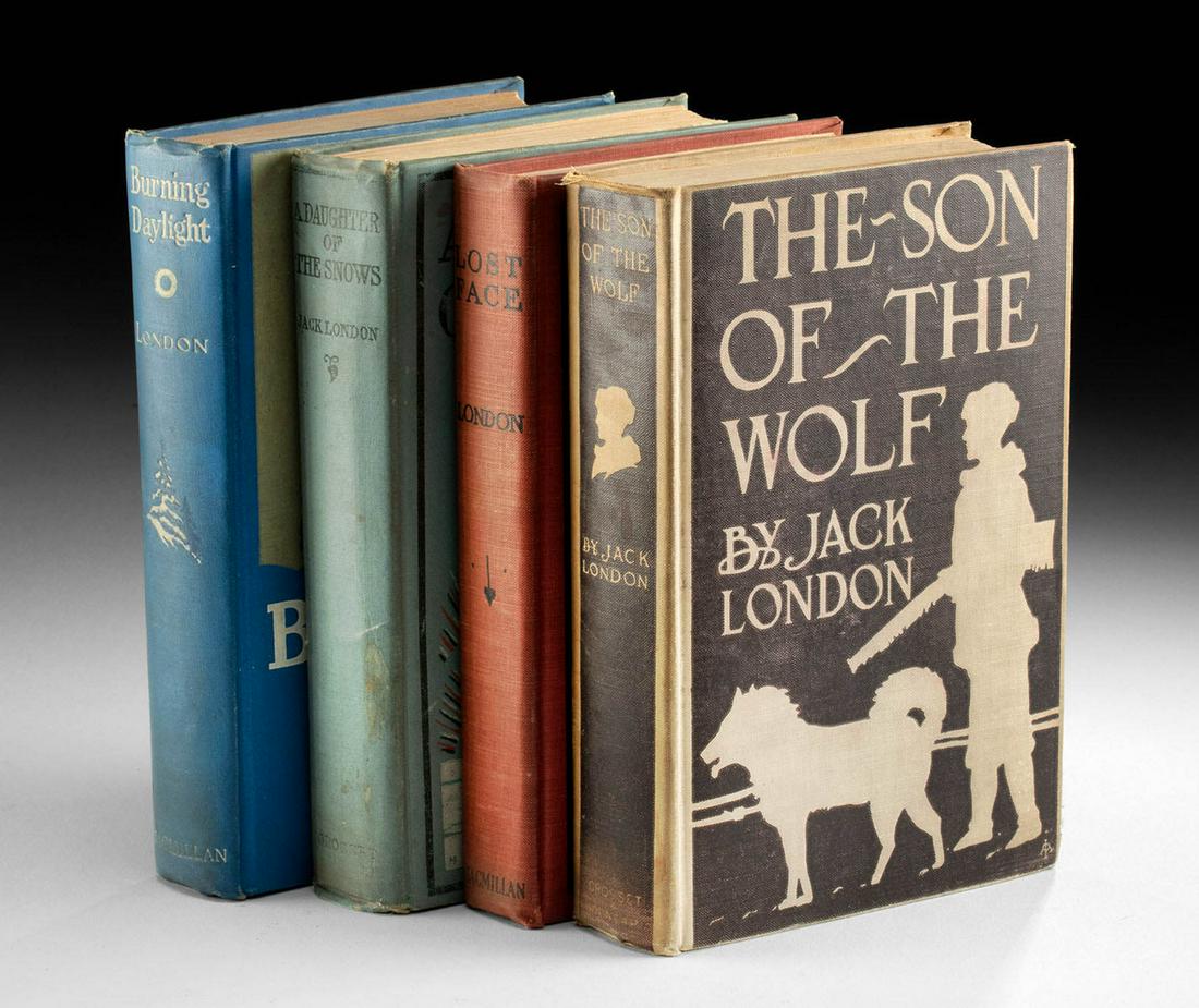 1st Edition Jack London Books Set in the Yukon (1 of 5)