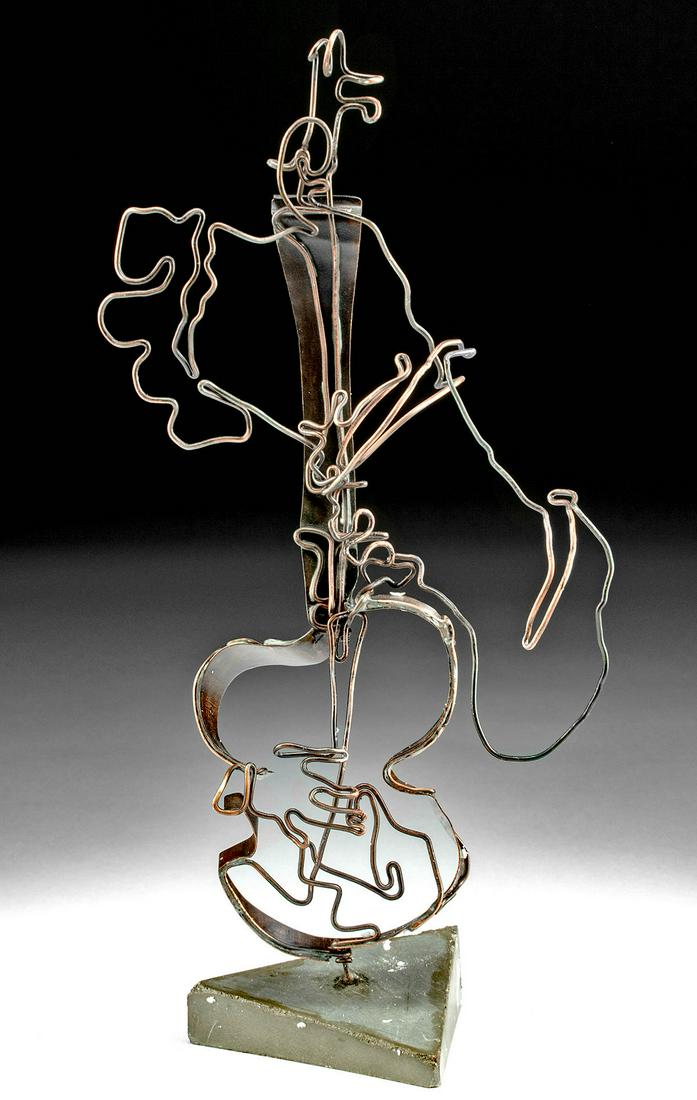 A. Vavilina Mixed Media Sculpture - Jazz Series (2021) (1 of 4)