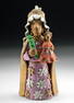 Josefina Aguilar Pottery Sculpture - Virgen del Carmen