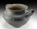 Ancient Amlash Blackware Spouted Pitcher