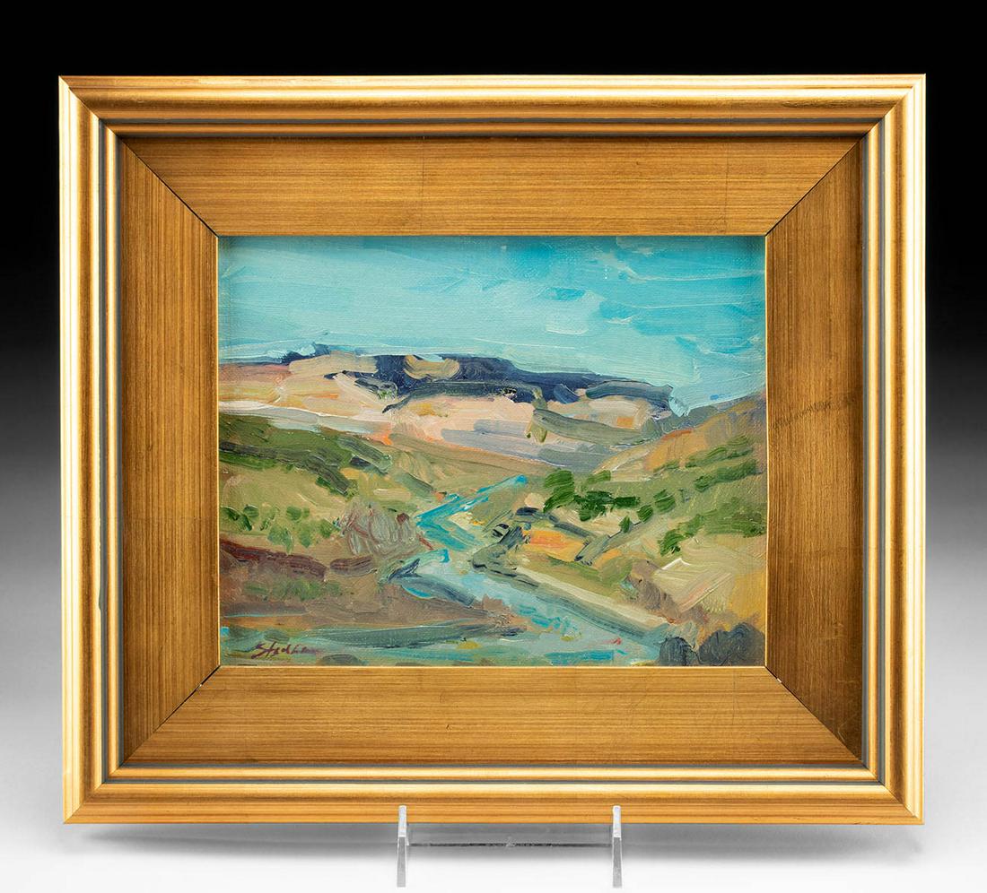 Kathryn Stedham Painting "A River Runs Through" (2021) (1 of 4)