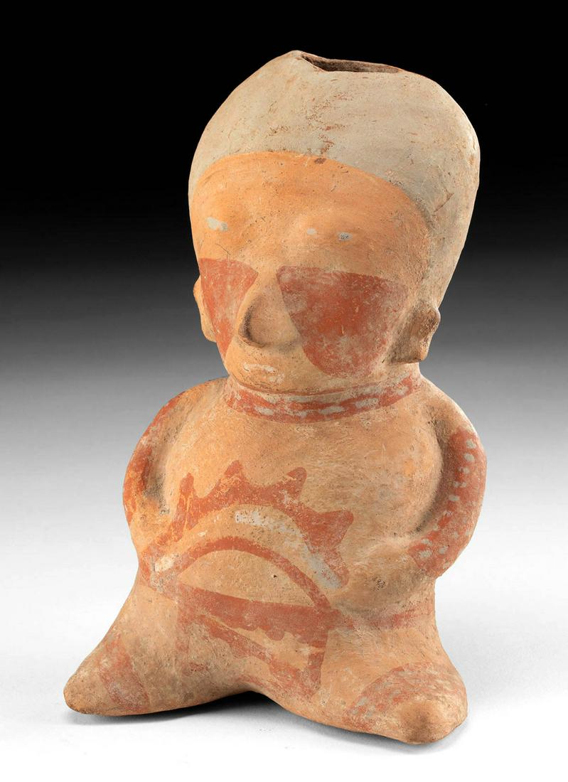 Nayarit Chinesco Seated Figure, ex-Schmitt (1 of 4)