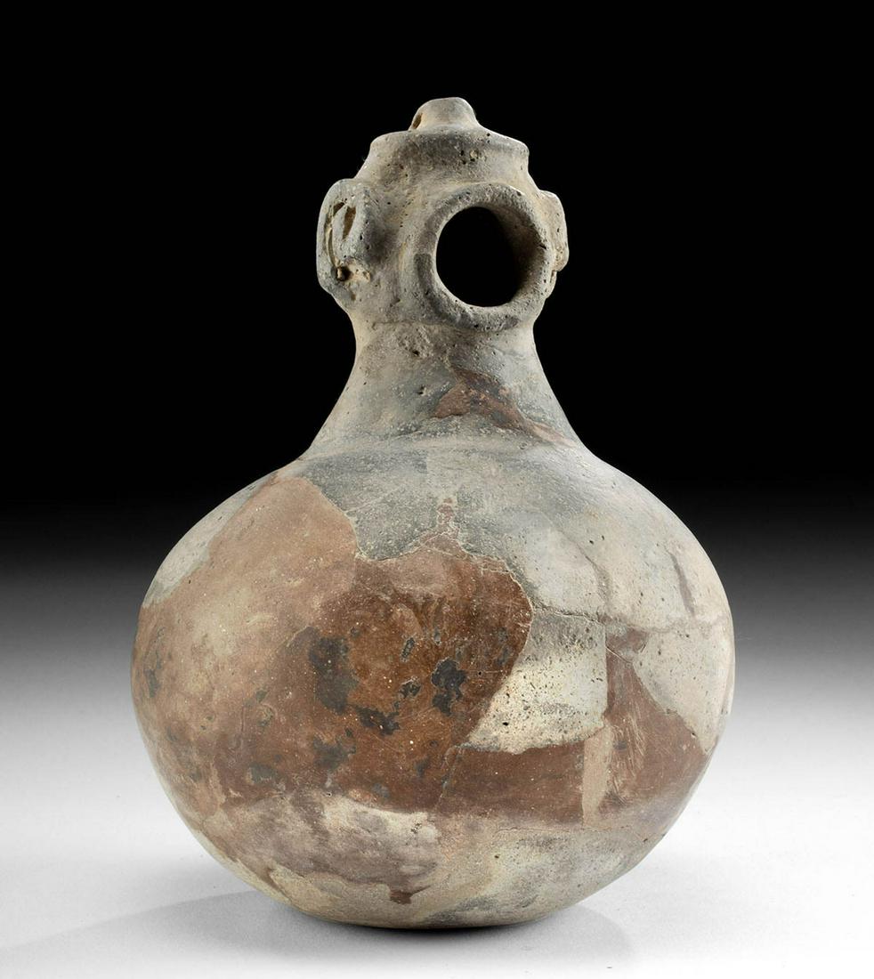 Prehistoric Mississippian Hooded Effigy Vessel (1 of 4)