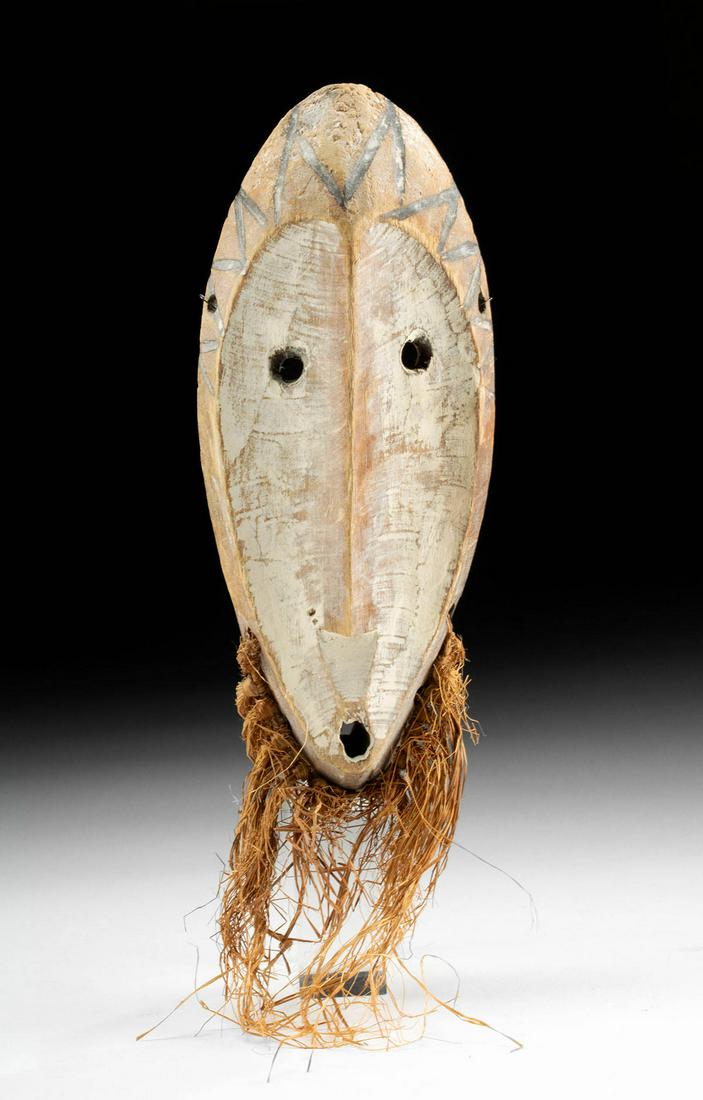 20th C. African Lega Maskette Raffia Beard (1 of 3)