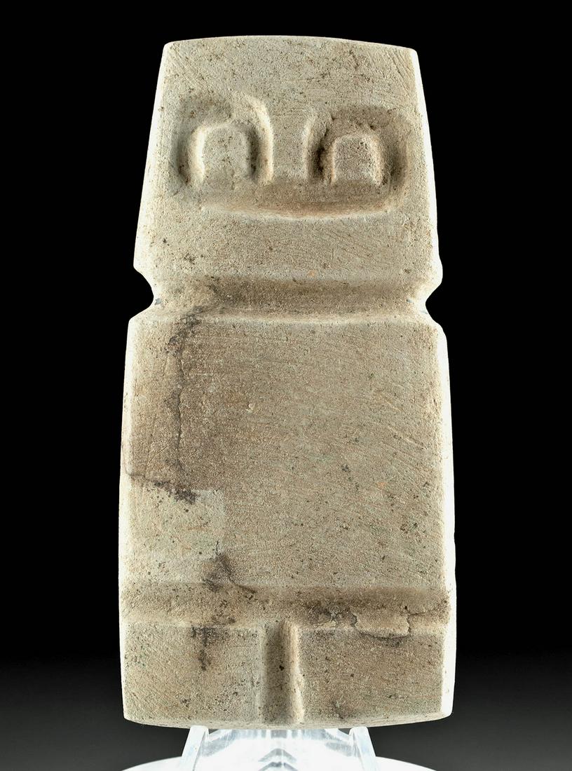 Fine Valdivian Limestone Figure - Abstract Owl (1 of 3)