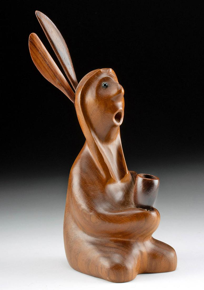 1950s American Wood Sculpture Cigar Store Indian (1 of 3)