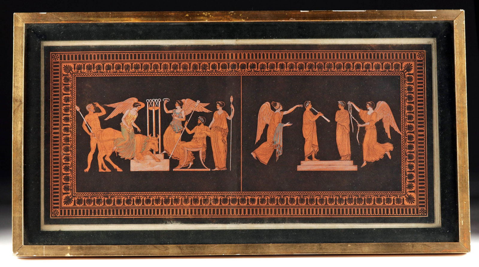 18th C. Sir William Hamilton Classical Vase Engraving (1 of 4)