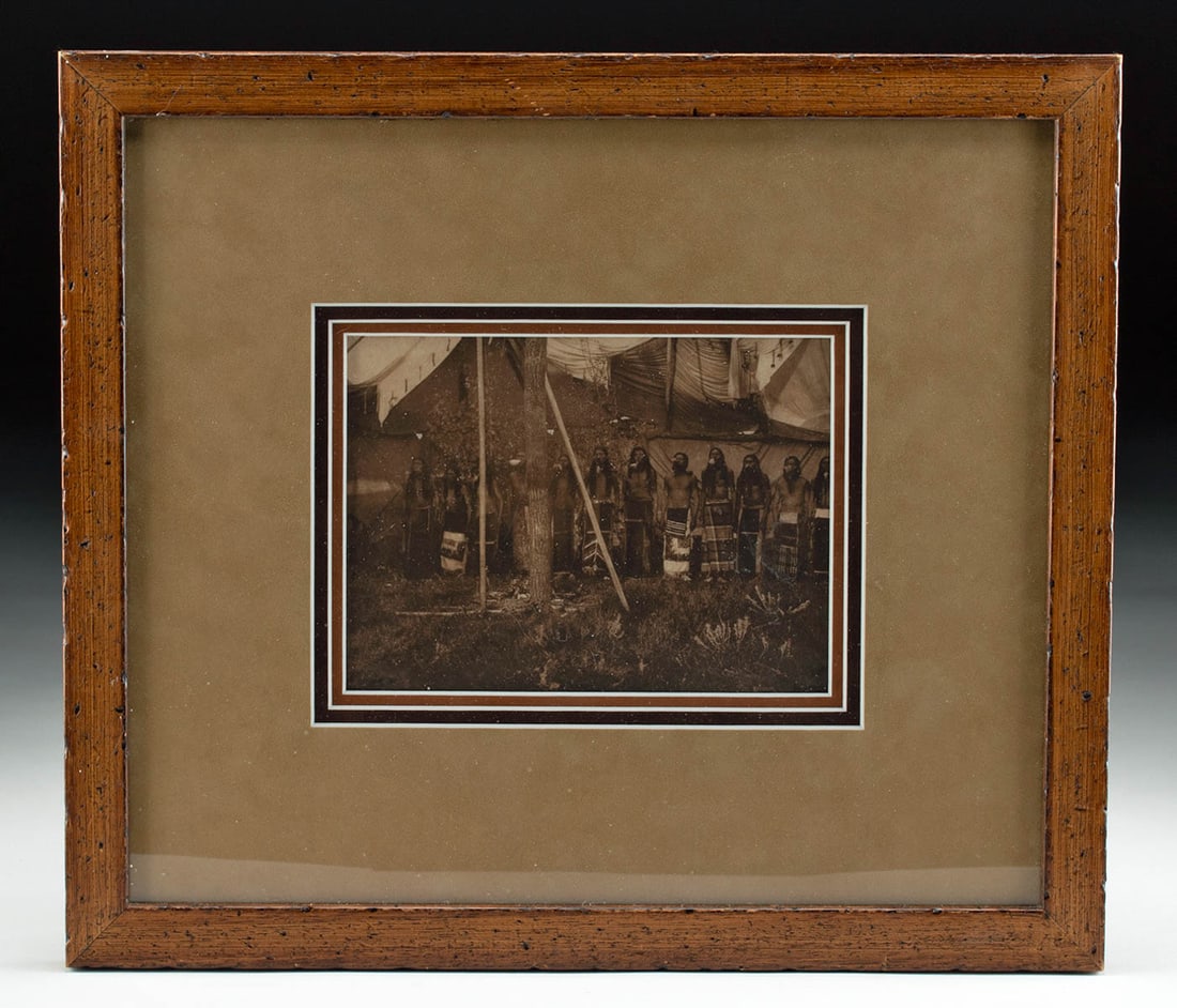 Edward Curtis Photogravure - "Dancing Cheyenne" (1 of 3)