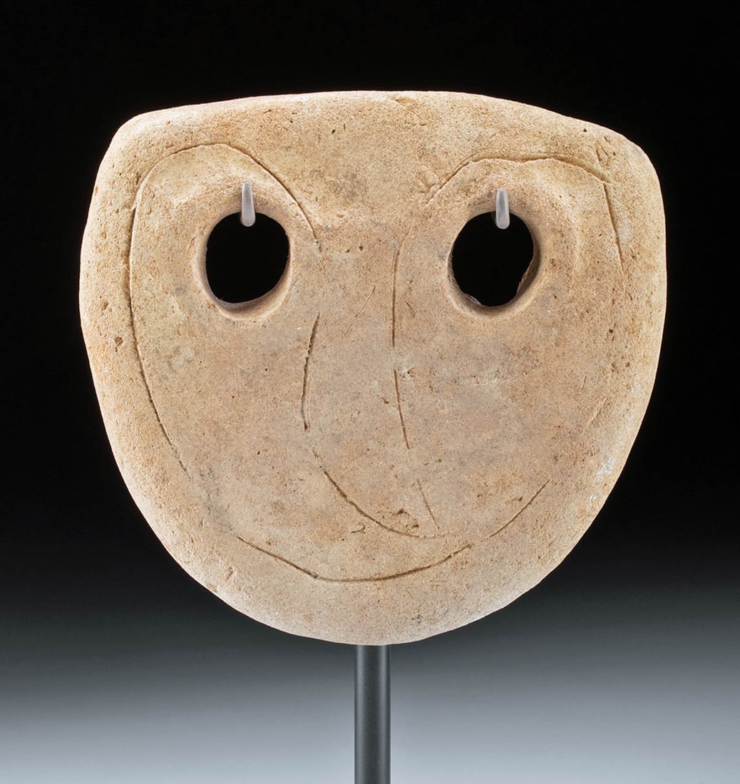 Ancient Near Eastern Terracotta Eye Idol (1 of 3)